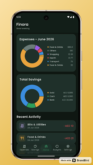 Finora - Smart Expense Tracker Screenshot 2