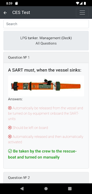 LPG tanker Management Deck CES Screenshot 1