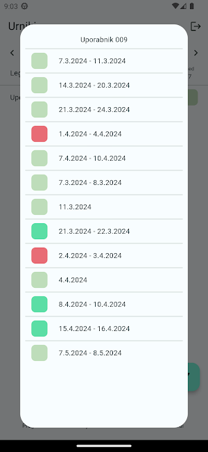 OptiSchedule Screenshot 3