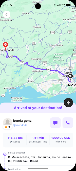 FlexRyd Driver Screenshot 0