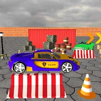 UK Police car parking game