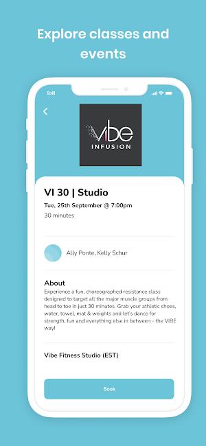 Vibe Fitness Inc Screenshot 2