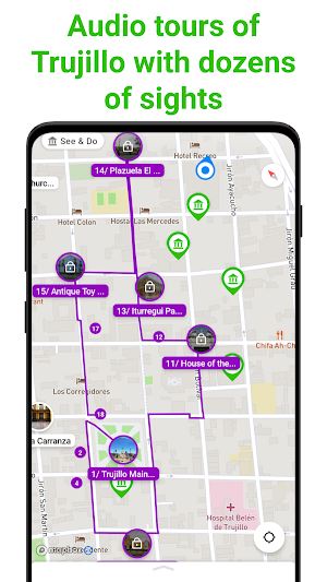 Trujillo Tour Guide:SmartGuide Screenshot 0