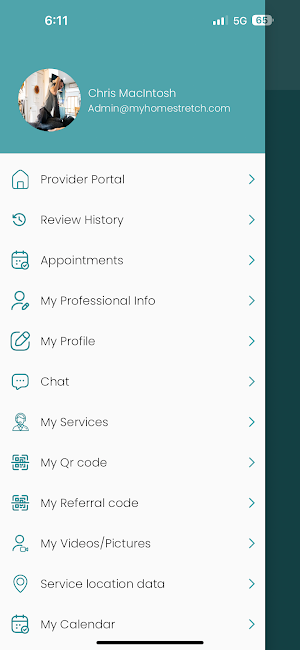 HomeStretch App Screenshot 3