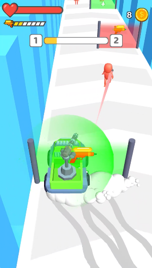 Gun Race 3D Screenshot 1