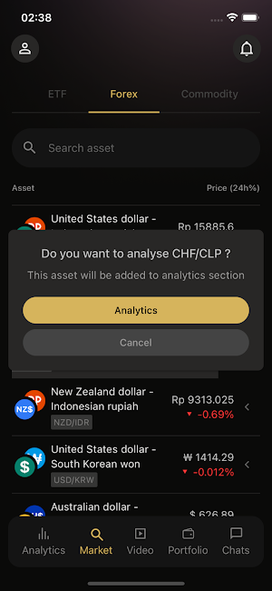 NoTrade Screenshot 2