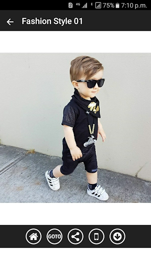 Baby Boy Fashion Styles Screenshot 0