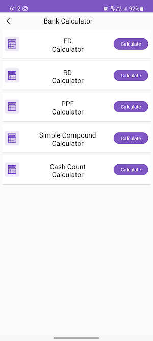 LoanCash : EMI Loan Calculator Screenshot 3