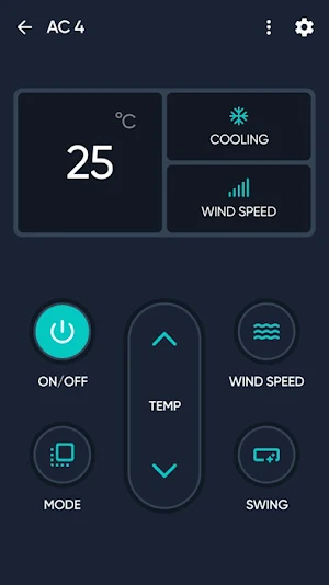 Air Conditioner Remote Control Screenshot 3