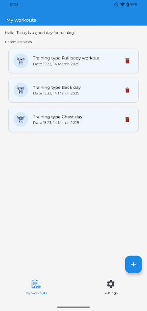 TrainIQ –  Workout Tracker Screenshot 3