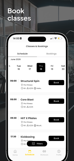 Pro Fitness Harare Screenshot 1