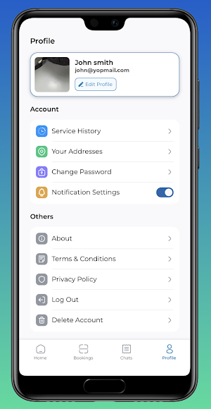 Cleaners for Hire-Cleaning App Screenshot 3