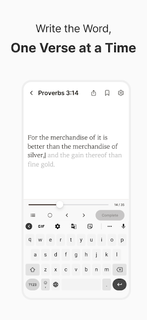 Tapspire - Bible Journaling Screenshot 1