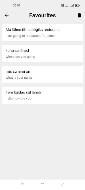 Estonian To English Translator Screenshot 3