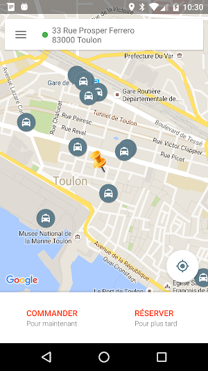 Taxi Toulon Screenshot 1