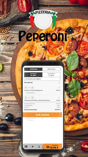 Pizzeria Peperoni Wien Screenshot 3