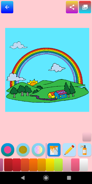 Unicorn Coloring for Kids Screenshot 3