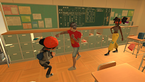 bad guys fight in bully school Screenshot 0