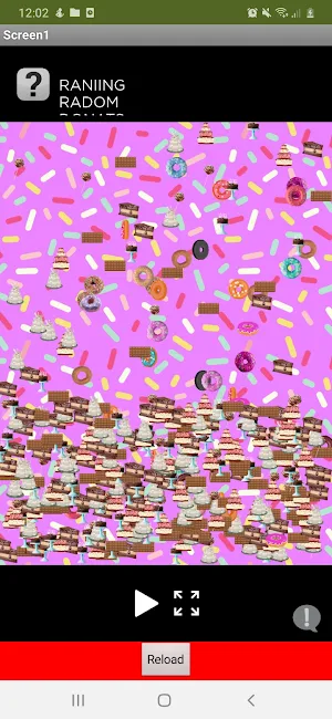 Raining random donuts Screenshot 1