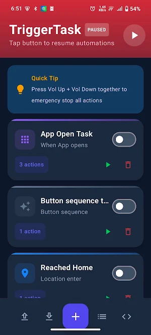 Trigger Task - Automation tool Screenshot 2