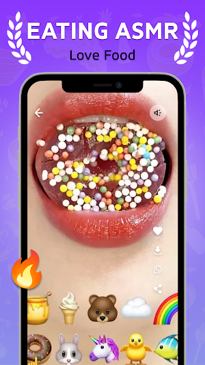 Eating ASMR Hear Eating Sound Screenshot 1