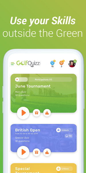GolfQuizz: Golf quizzes for real fans ⛳ Screenshot 3