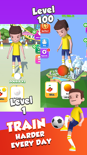 Lifting Soccer: Hero Workout Screenshot 0