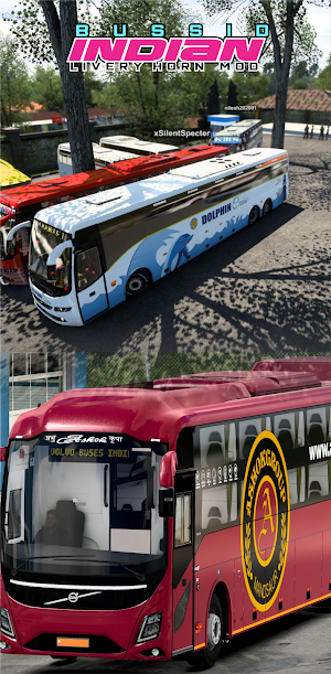 Bussid indian livery horn mod Screenshot 0
