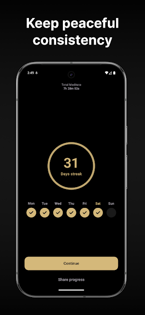 MindTime - Meditation Timer Screenshot 2