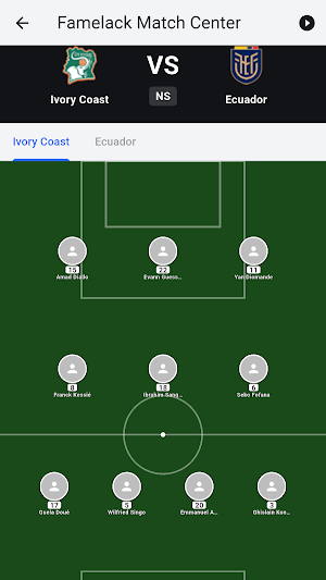 Famelack - Live Scores Screenshot 3