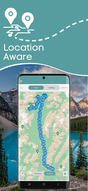 Lake Louise Audio Tour Guide Screenshot 1