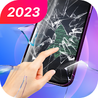 Broken Screen Prank Wallpaper
