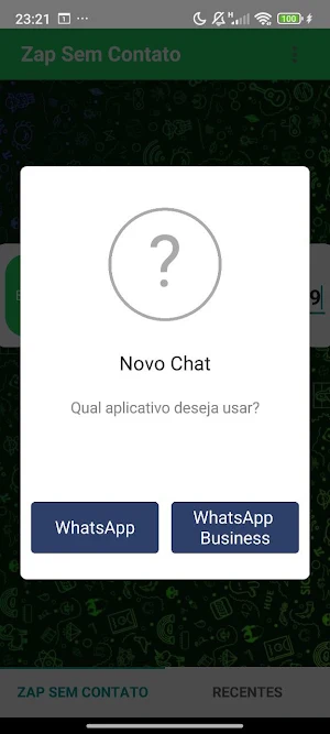 Zap Sem Contato Screenshot 3