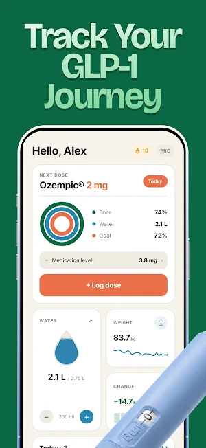 Dosi: GLP-1 Tracker Screenshot 0