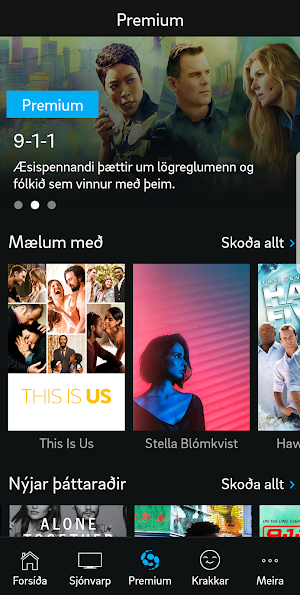 Sjónvarp Símans Screenshot 1