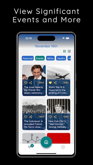 Today's History Screenshot 3