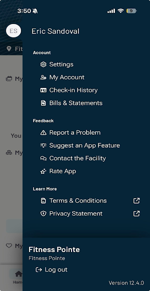 Fitness Pointe Screenshot 1