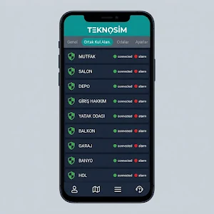 Teknosim Alarm Yönetim Sistemi Screenshot 0