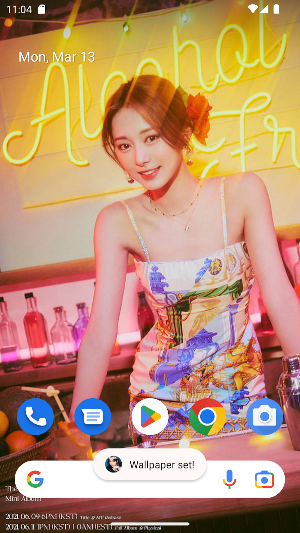 TWICE Tzuyu Wallpaper Screenshot 1