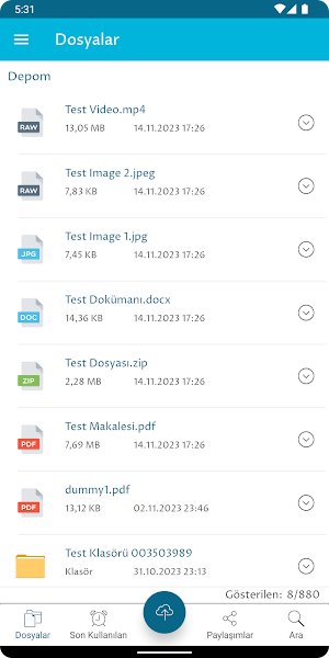 Safir Depo VGM Screenshot 0