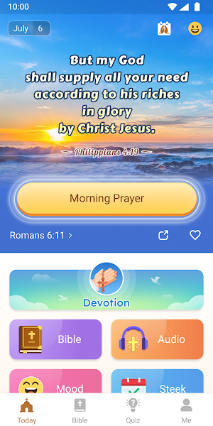 Bible Launcher-KJV & Prayer Screenshot 1