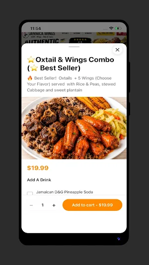 Jamaica Wings Screenshot 2