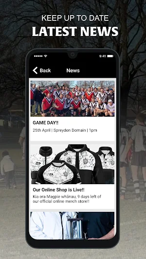 Addington Magpies RLFCM Screenshot 1
