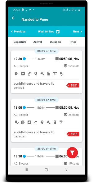 Sharma Travels (Nanded) Screenshot 2