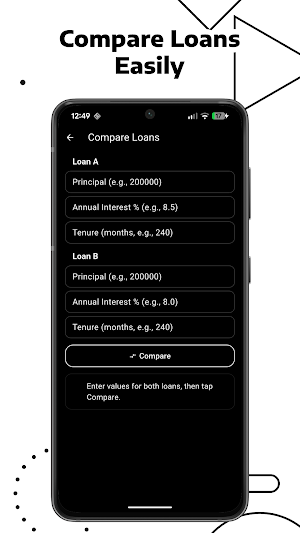 EMI Master–Loan EMI Calculator Screenshot 3