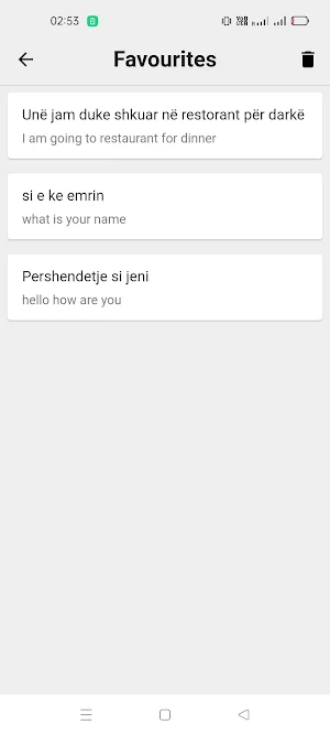 Albanian To English Translator Screenshot 3