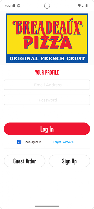 Breadeaux Pizza Screenshot 0
