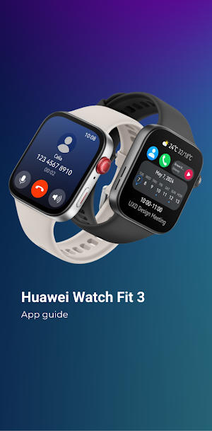 Huawei Watch Fit 3 App Guide Screenshot 3