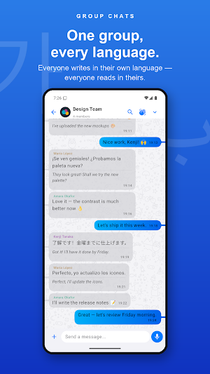 Zado Messenger Screenshot 2