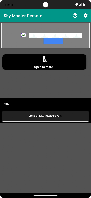 Remoted for SKY Master Screenshot 0